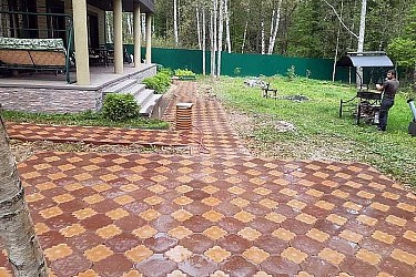 плитка-ромашка2